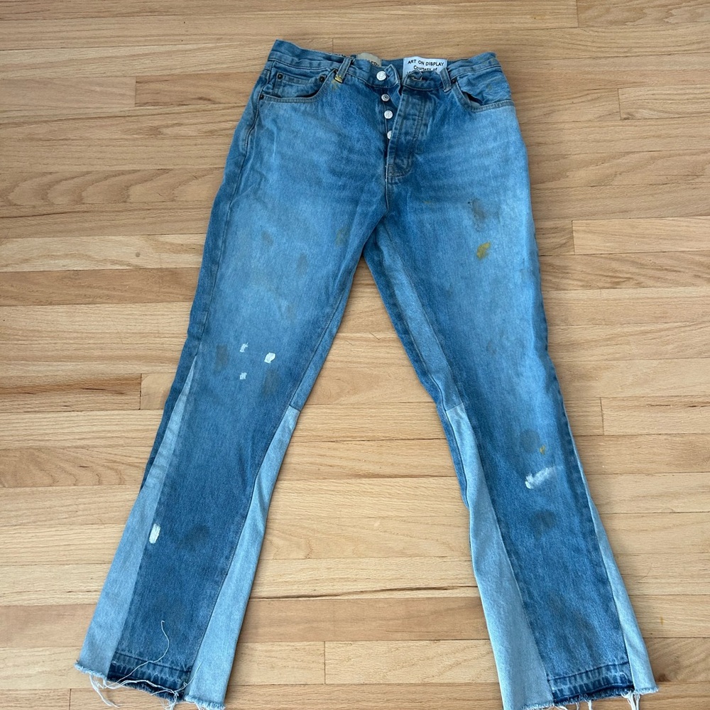 Gallery Dept Blue Flare Jeans
